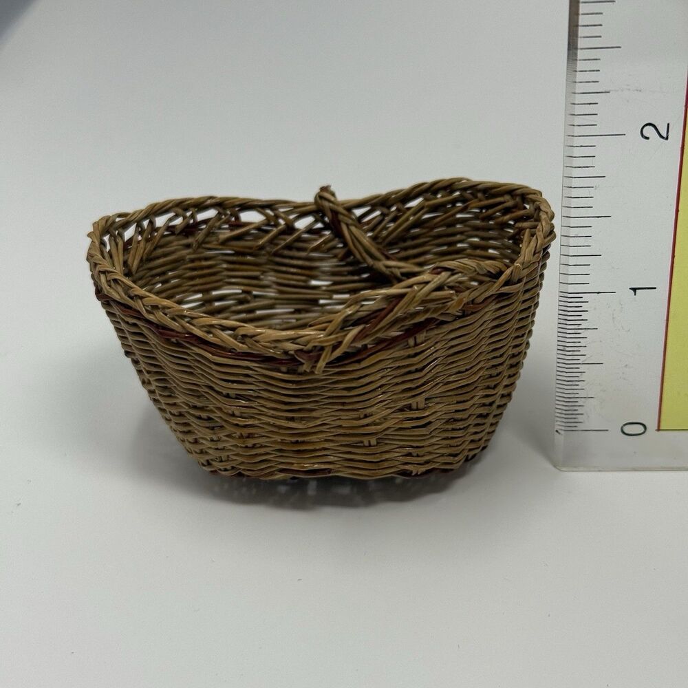 Set of 20 Mini Rattan Baskets | Handmade Woven Boho Decor - Picture 9 of 11